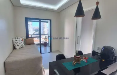 Studio de 34m², com vaga de garagem, chácara santo antônio