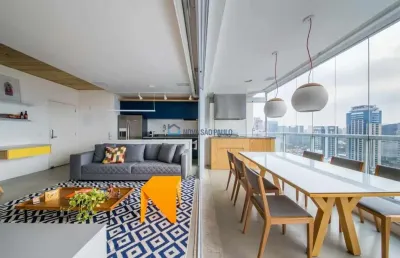 Apartamento vila nova conceição| varanda gourmet|  1 dormitório com suíte.