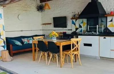 Sobrado 210m² com 3 suites e area gourmet na indianópolis