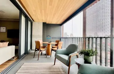 Studio com 49,41m² em vila nova conceição, pronto para morar.