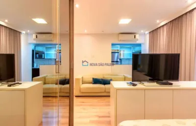 Apartamento 01 dormitório com sacada 01 vaga - vila nova conceição
