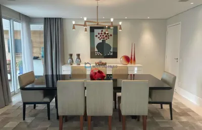 Apartamento campo belo com 380m² - 4 suítes, 5 vagas