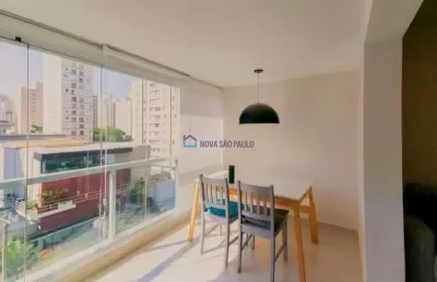 Apartamento com 1 quarto à venda na Avenida Aratãs, --, Moema, São Paulo