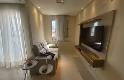 Apartamento 2 dormitórios, 1 vaga + depósito - vila das mercês.