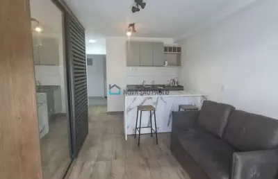 Apartamento 28m² - 1 quarto, sala com varanda. rua caramuru, 580