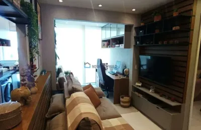 Apartamento novo em são paulo, zona sul, sacomã - 1 quarto, 1 vaga