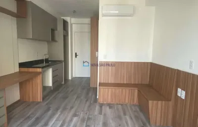 Studio na vila nova conceição| nunca habitado| armários planejados| 25 m²