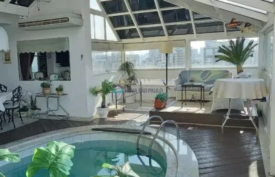Campo belo / cobertura penthouse / 02 suítes / 300 metros