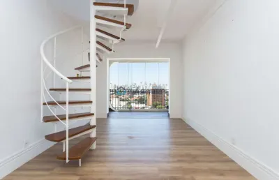 Cobertura duplex a venda em moema índios, com 182m²