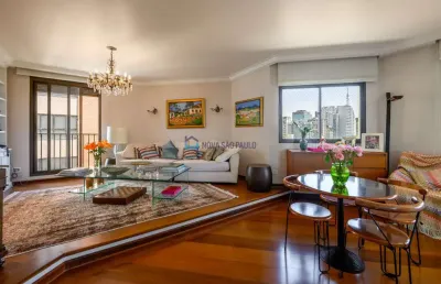 Cobertura duplex a venda no bairro cerqueira cesar, com 455m², 04 suites e piscina