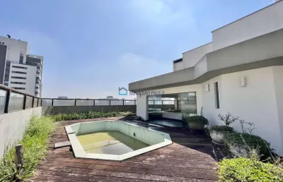 Cobertura duplex elegante em moema pássaros com 3 quartos, piscina e 3 vagas