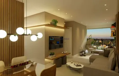 Edifício breeze bosque da saúde| 49 m²|1 suíte| varanda| 1 vaga