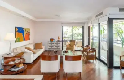 Venda. moema pássaros. apartamento com 220m². 4 dormitórios. 3 suítes 4 vagas