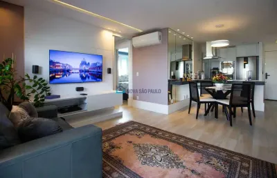 Apartamento à venda na saúde com 2 dormitórios (1 suíte), varanda gourmet, 2 vagas
