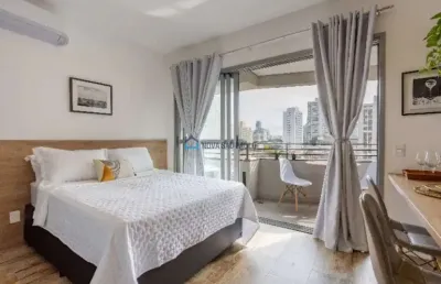 Studio à venda 25 m2 completamente mobiliado em brooklin