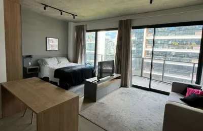 Studio em vila olímpia com 42m², 1 vaga de garagem !