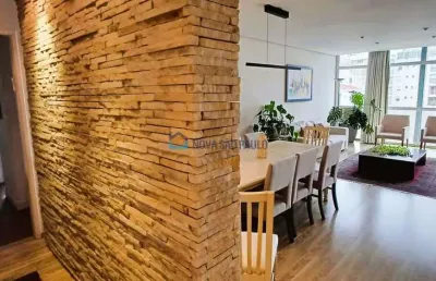 Apartamento amplo, reformado e decorado na av angélica!