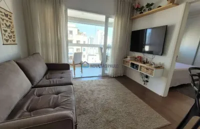 Apartamento 1 dormitório 1 vaga demarcada + depósito. saúde