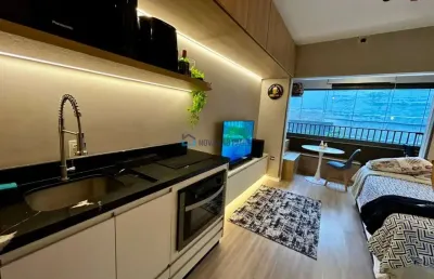 Studio mobiliado na vila clementino! pronto para morar ou investir.