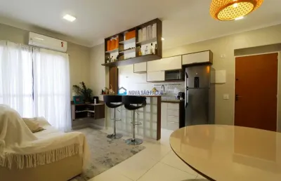 Apartamento com 1 dormitório e 1 vaga + depósito, próximo ao metrô praça da árvore.