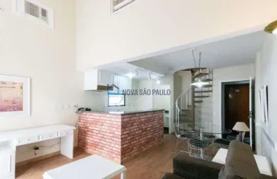 Flat com 1 quarto à venda na Avenida Moema, --, Moema, São Paulo