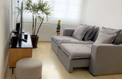 Apartamento residencial no campo belo, 2 dormitórios, vaga fixa e livre.