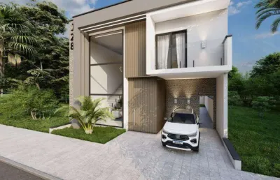 Casa de condomínio 3 dormitórios à venda no bairro vila augusta com 137 m² de área privativa - 2 vagas de garagem