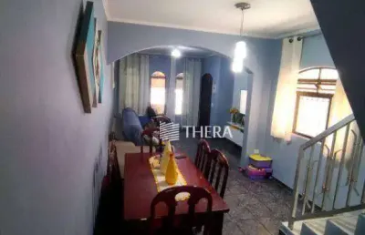 Sobrado com 3 dormitórios à venda, 156 m² por r$ 494.000,00 - jardim las vegas - santo andré/sp