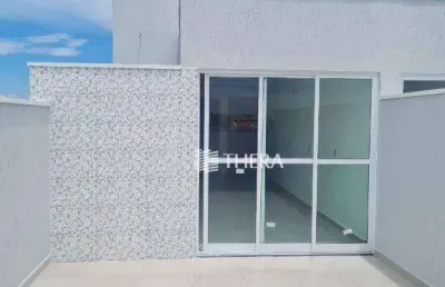 Cobertura à venda, 92 m² por r$ 470.000,00 - utinga - santo andré/sp
