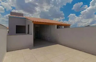 Cobertura com 2 dormitórios à venda, 100 m² por r$ 400.000,00 - jardim santo alberto - santo andré/sp