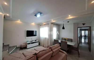 Cobertura à venda, 168 m² por r$ 689.000,00 - santa maria - santo andré/sp