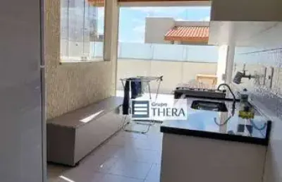 Cobertura com 2 dormitórios à venda, 85 m² por r$ 585.000,00 - campestre - santo andré/sp