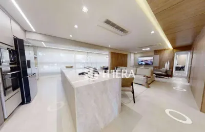 Apartamento com 4 dormitórios à venda, 178 m² por r$ 2.850.000,00 - jardim - santo andré/sp