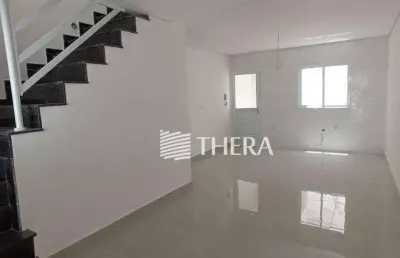 Sobrado à venda, 122 m² por r$ 630.000,00 - vila homero thon - santo andré/sp