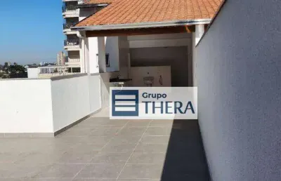 Cobertura com 3 dormitórios à venda, 146 m² por r$ 850.000,00 - campestre - santo andré/sp