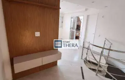 Cobertura à venda, 83 m² por r$ 490.000,00 - casa branca - santo andré/sp