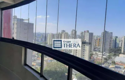 Apartamento com 2 dormitórios para alugar, 87 m² por r$ 7.838,73/mês - jardim - santo andré/sp