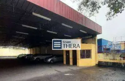 Terreno para alugar, 444 m² por r$ 16.028,00/mês - jardim - santo andré/sp