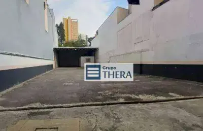 Terreno para alugar, 450 m² por r$ 10.583,33/mês - vila assunção - santo andré/sp