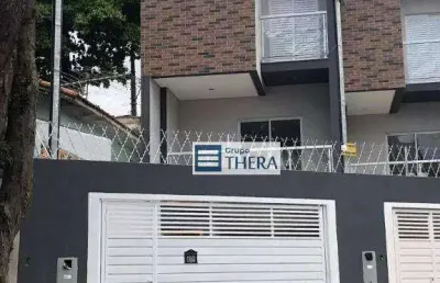 Sobrado com 3 dormitórios à venda, 120 m² por r$ 733.000,00 - parque novo oratório - santo andré/sp