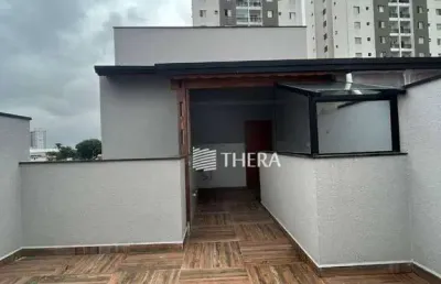 Cobertura à venda, 84 m² por r$ 395.000,00 - vila príncipe de gales - santo andré/sp