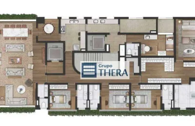 Apartamento com 4 dormitórios à venda, 288 m² por r$ 10.740.000,00 - jardim paulista - são paulo/sp