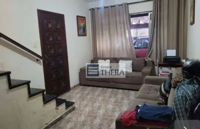 Sobrado à venda, 196 m² por r$ 580.000,00 - vila floresta - santo andré/sp