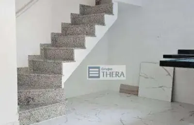 Cobertura com 2 dormitórios à venda, 112 m² por r$ 510.000,00 - jardim das maravilhas - santo andré/sp