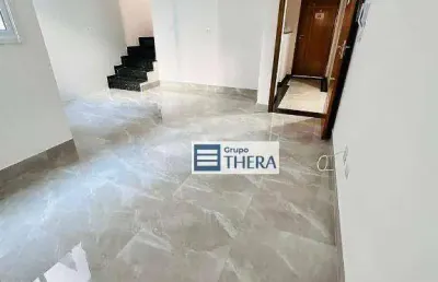 Cobertura à venda, 110 m² por r$ 420.000,00 - vila helena - santo andré/sp