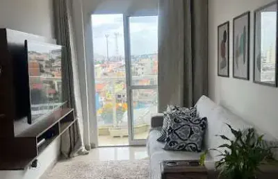Apartamento com 2 dormitórios à venda, 56 m² por r$ 330.000,00 - parque das nações - santo andré/sp