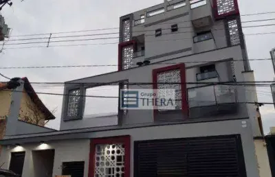 Cobertura com 2 dormitórios à venda, 91 m² por r$ 570.000,00 - santa maria - santo andré/sp