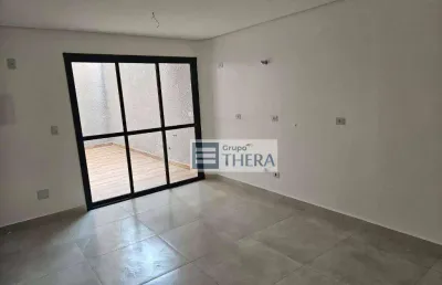 Cobertura com 2 dormitórios à venda, 92 m² por r$ 599.000,00 - vila bastos - santo andré/sp