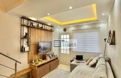 Sobrado com 2 dormitórios à venda, 93 m² por r$ 440.000,00 - jardim nova petrópolis - são bernardo do campo/sp