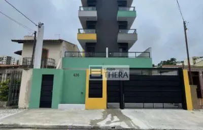 Cobertura com 2 dormitórios à venda, 92 m² por r$ 530.000,00 - vila são pedro - santo andré/sp
